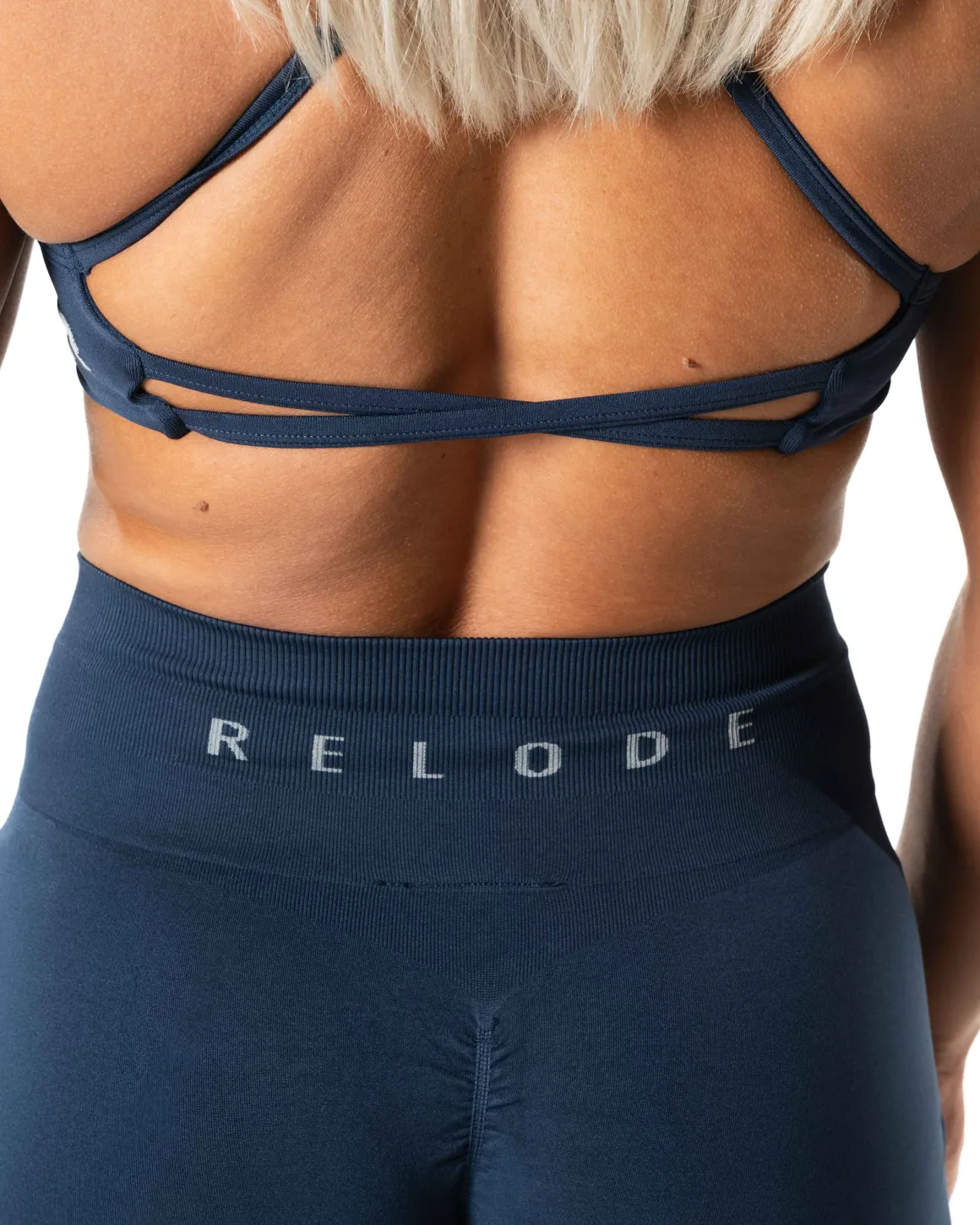 Prime Scrunch Shorts Blue