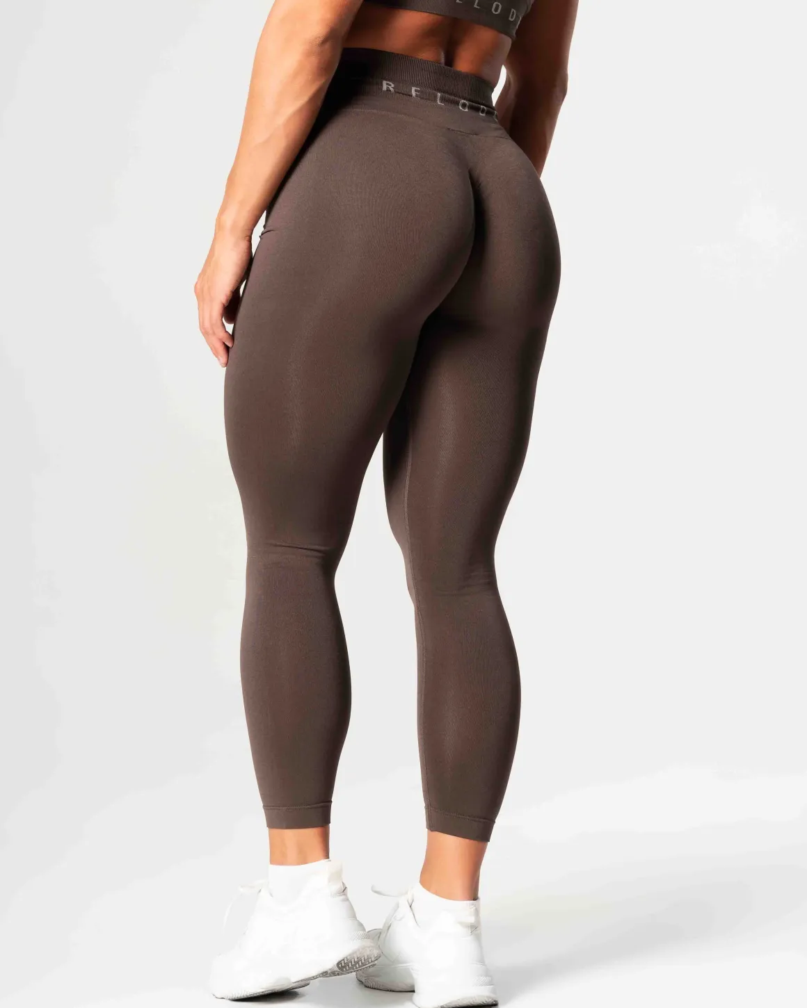 Prime Scrunch Tights Brown