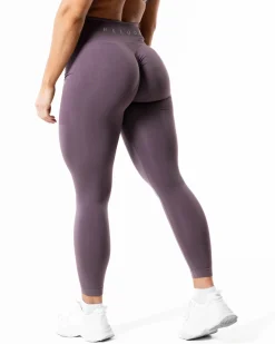Prime Scrunch Tights Dusty Purple