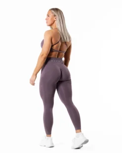 Prime Scrunch Tights Dusty Purple