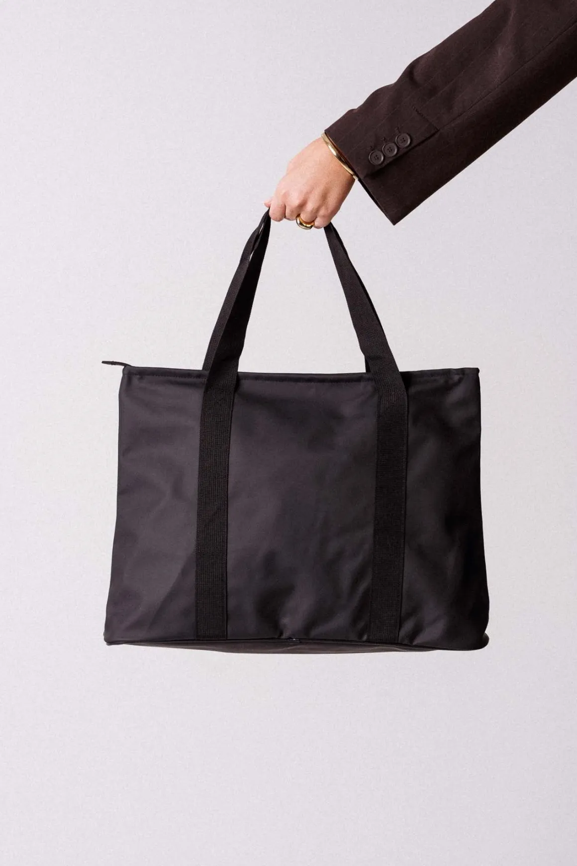 PU Tote Bag Black – One Size