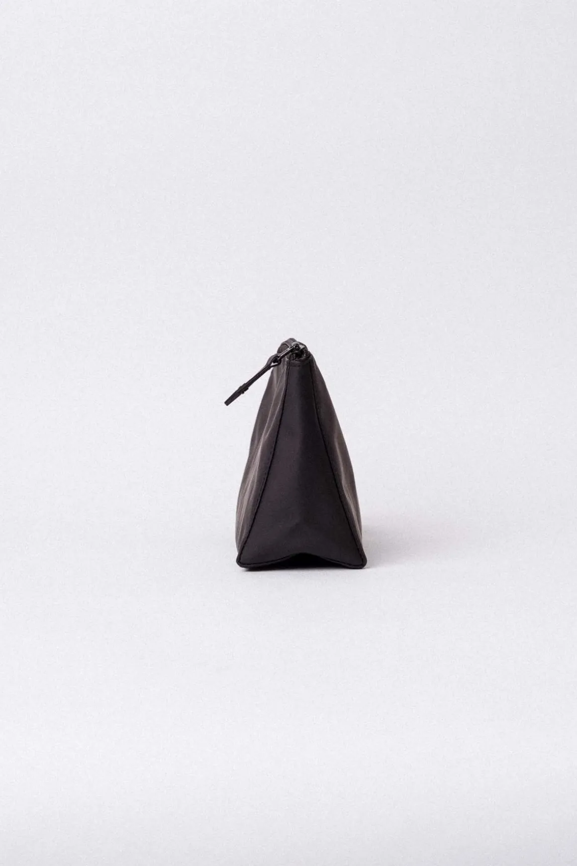 PU Tote Bag + Toiletery Bag Black