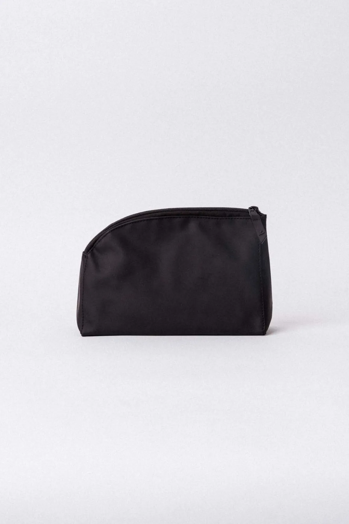 PU Tote Bag + Toiletery Bag Black