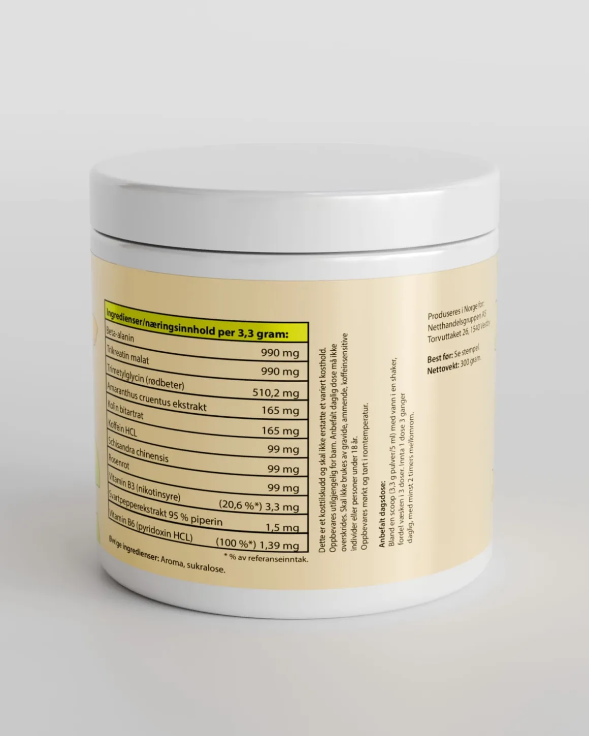 PWO Mix Pack 300g x 3
