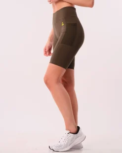 Radical Run Pocket Shorts Green Forest