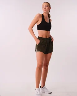 Radical Run 2-1 Shorts Green Forest