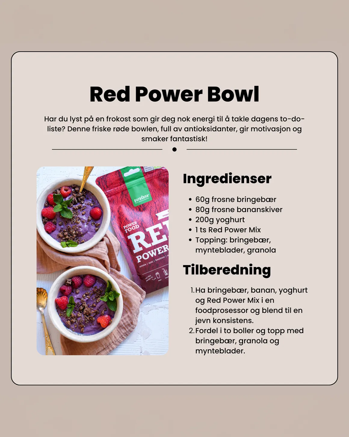 Red Power Mix 100g