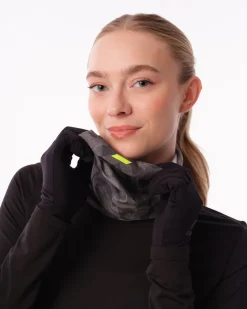 Reflective Running Gloves Black/Reflective
