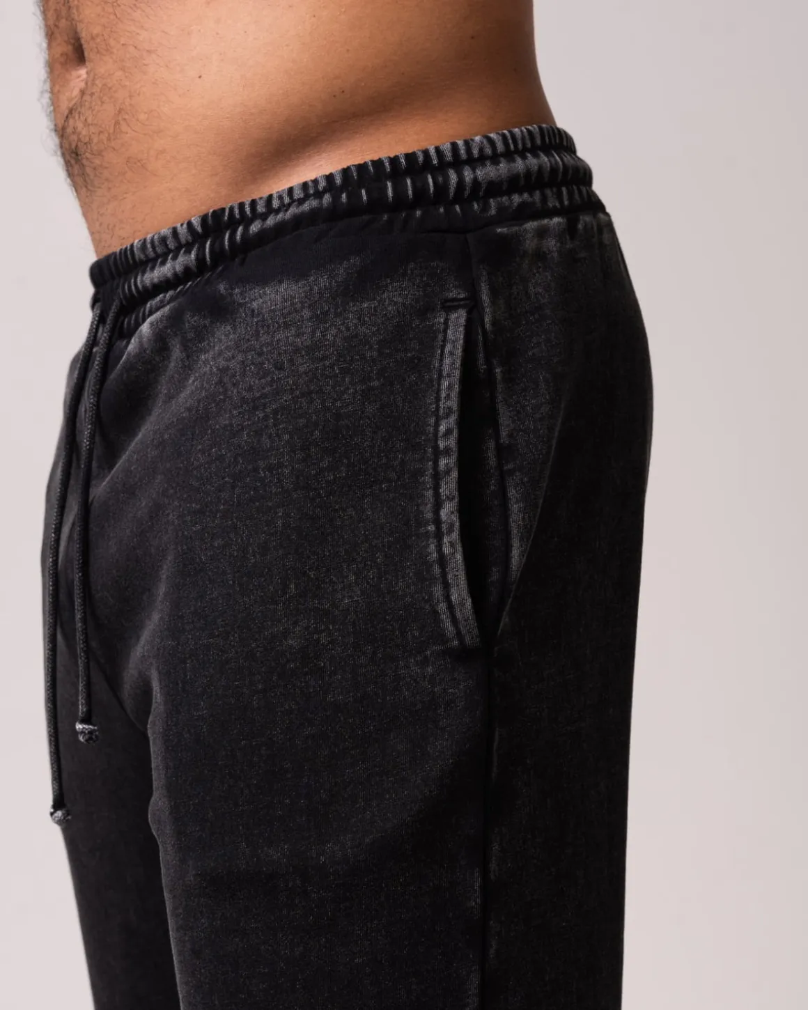 Relaxed Sweatpants Black Washed