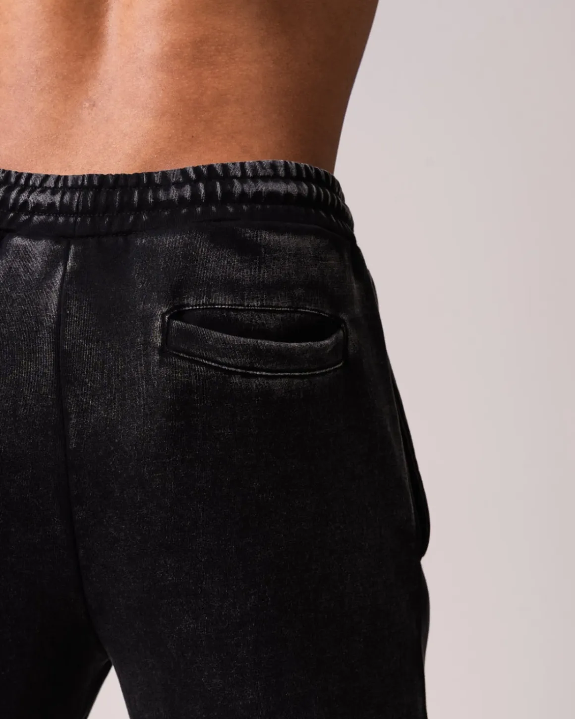 Relaxed Sweatpants Black Washed