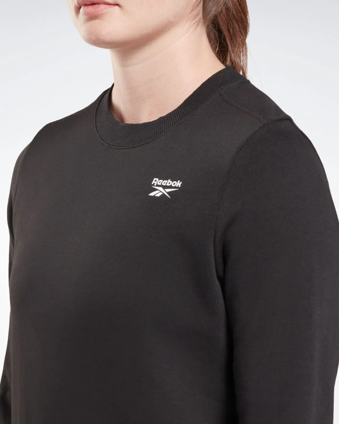 RI SL French Terry Crew Black