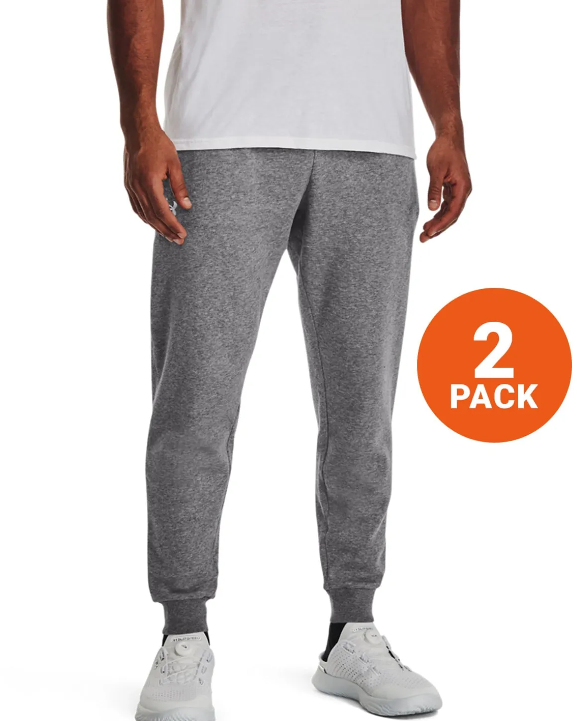 Rival Fleece Joggers Castlerock 2-PACK