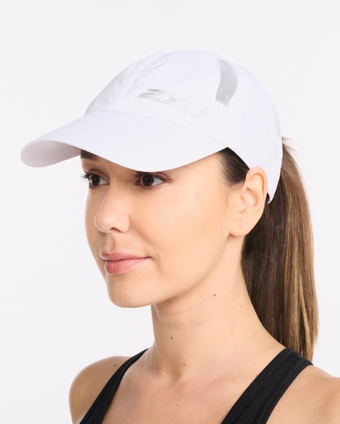 Run Cap White White – One-Size