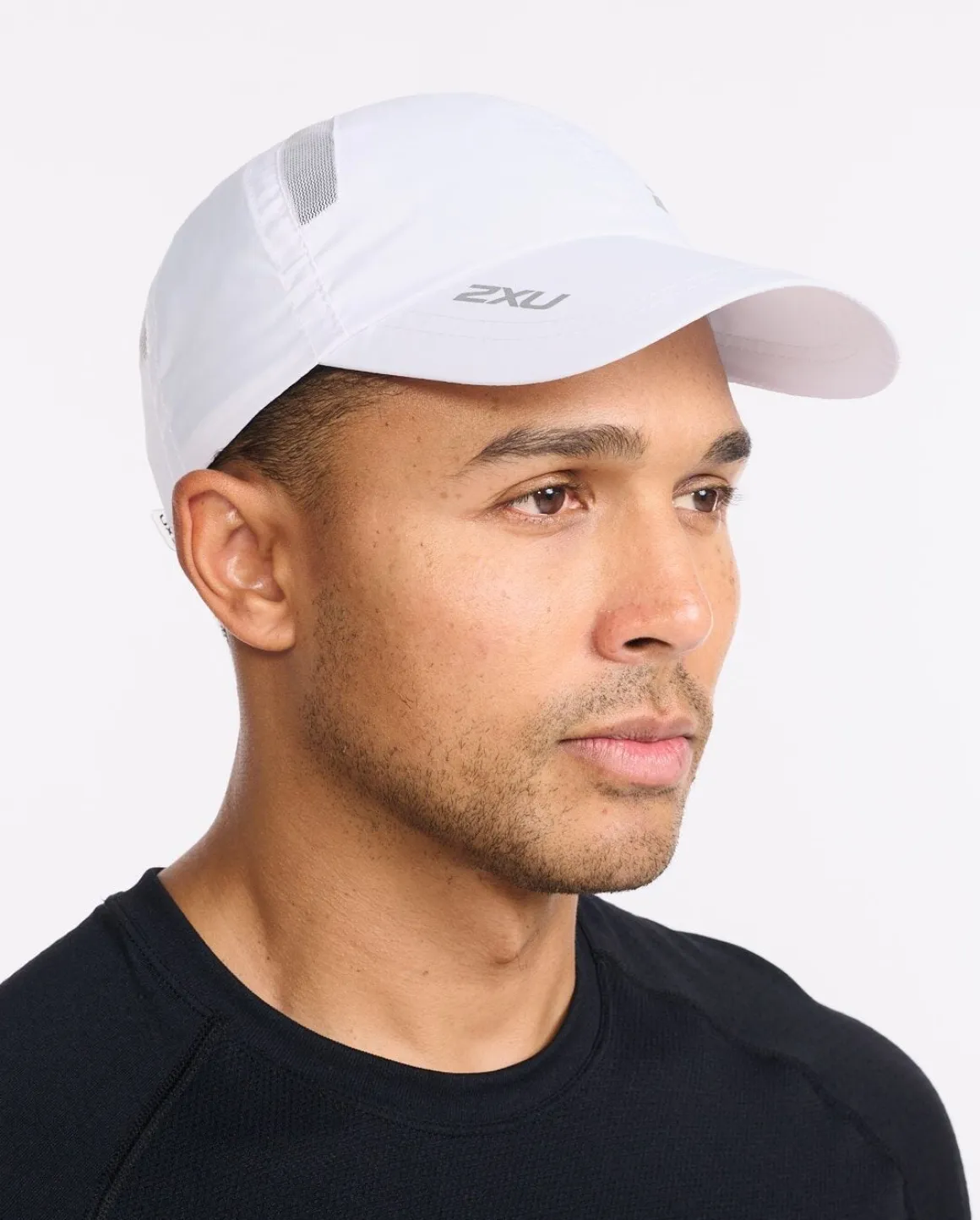 Run Cap White White – One-Size