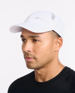 Run Cap White White – One-Size