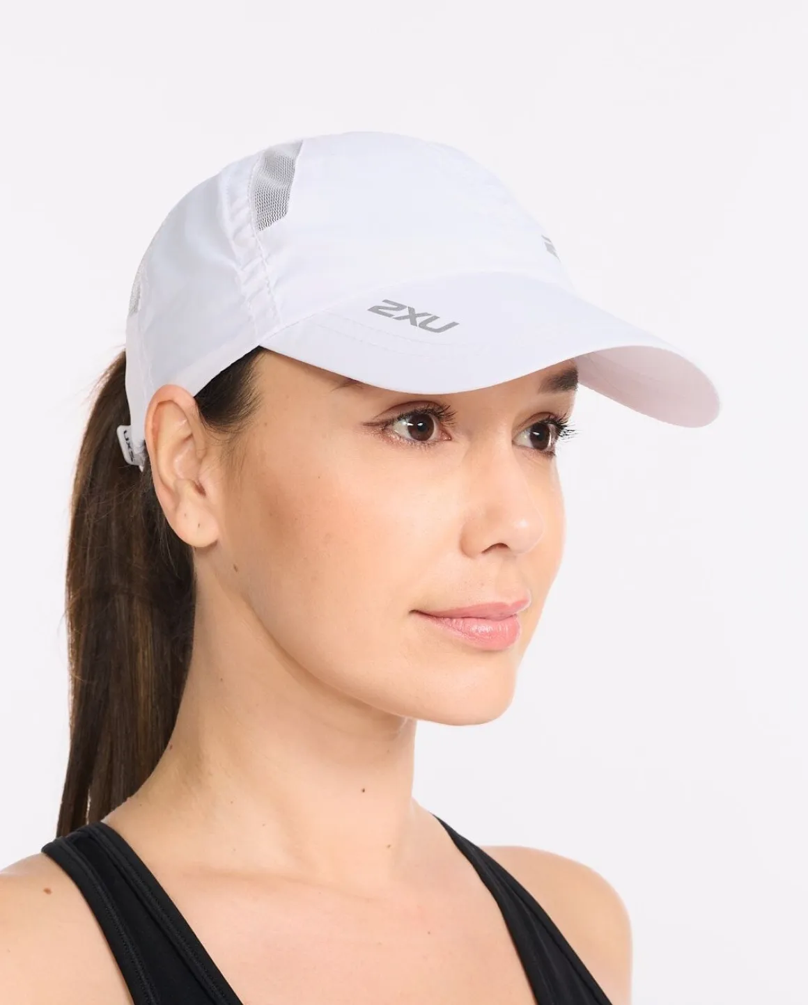 Run Cap White White – One-Size