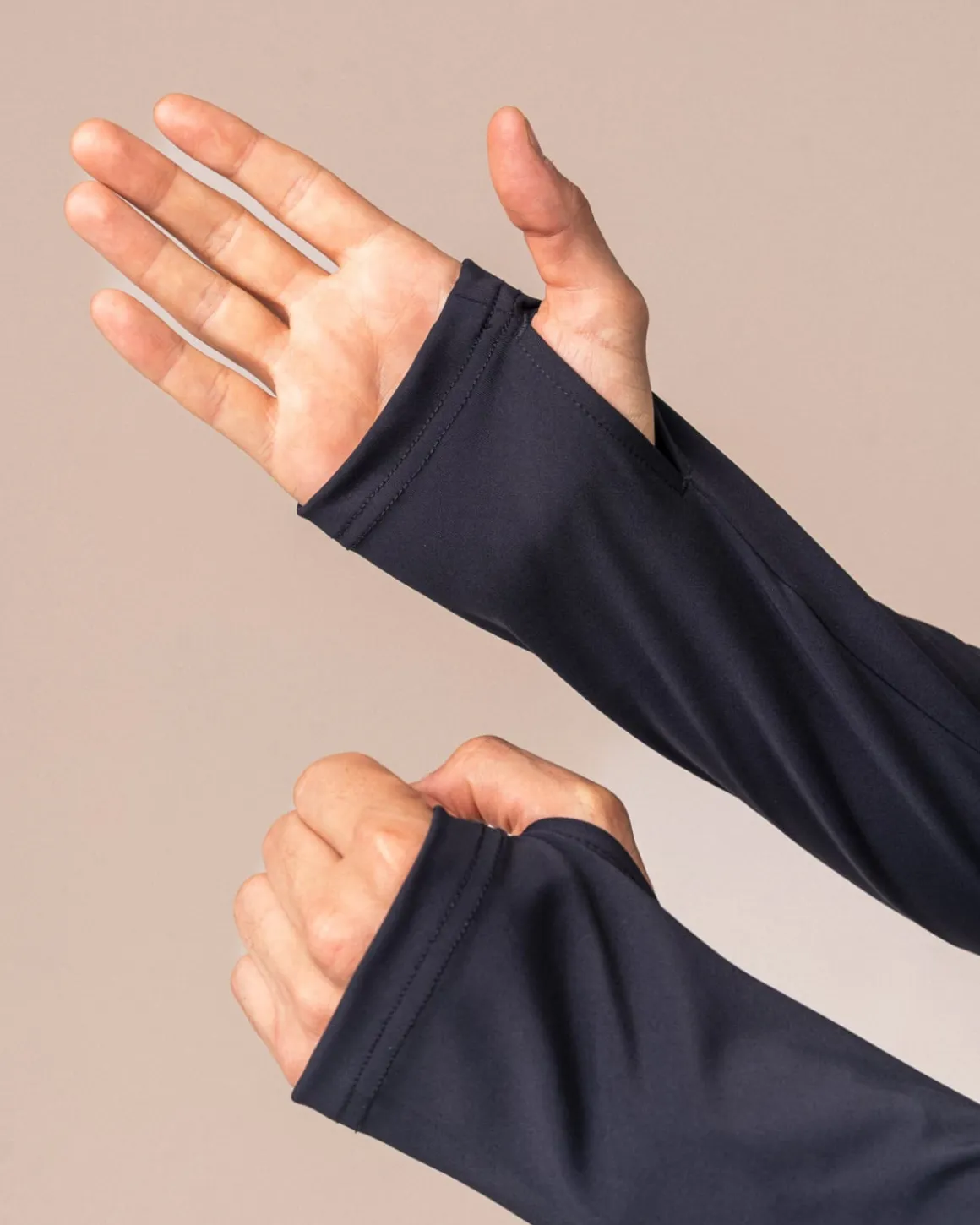 Run Half Zip M Black