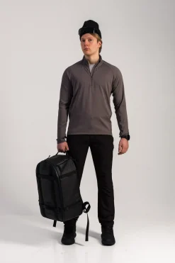 Run Half Zip M Grey Granite