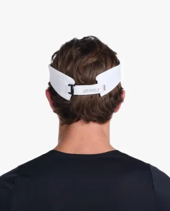 Run Visor White/White – One Size