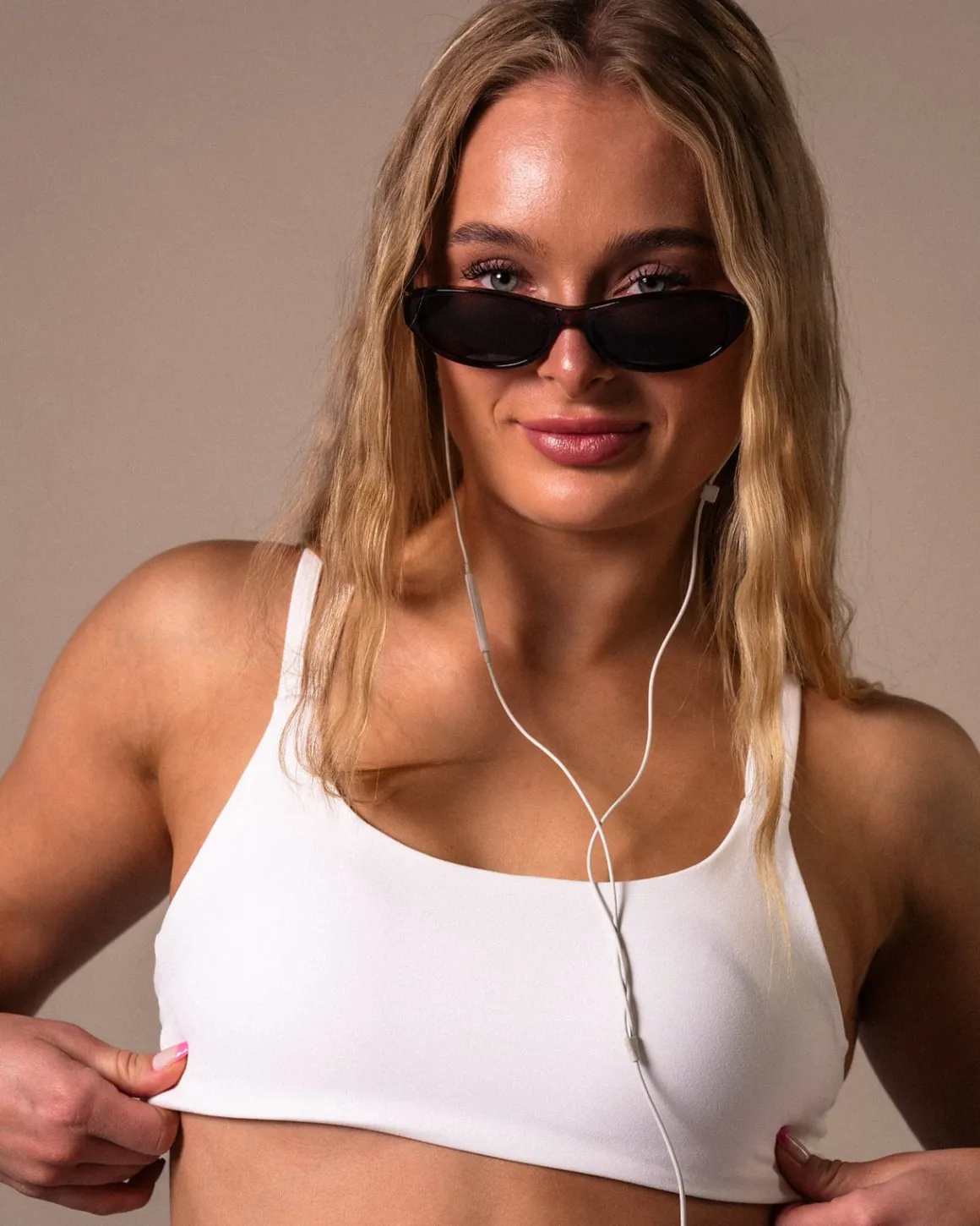 Second-Skin Bra White Lucent