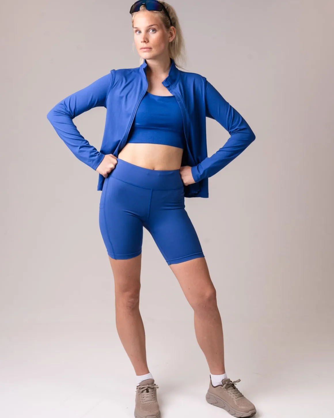 Second-Skin Pocket Shorts 7″ Blue Mazarine