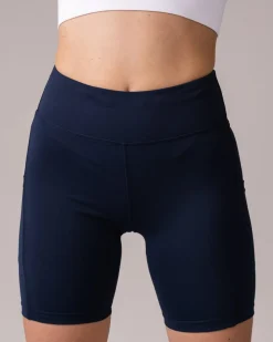 Second-Skin Pocket Shorts 7″ Navy Blazer