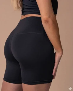 Second-Skin Studio Shorts 5″ Black Beauty