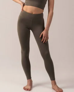 Second-Skin Studio Tights Green Smokey