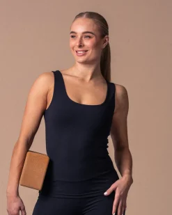 Second-Skin Tank Top Black