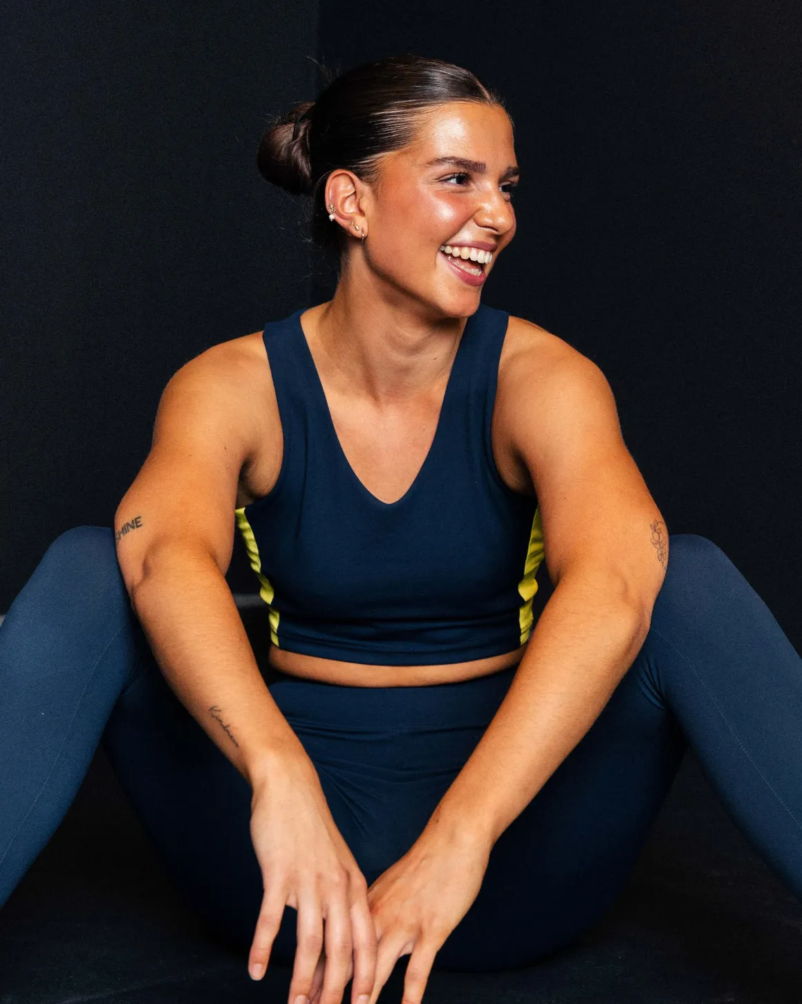 Second-Skin Tights Navy