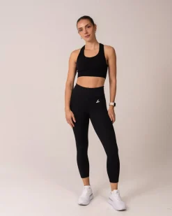 Silhouette Seamless Bra + Favorable Tights Black SET