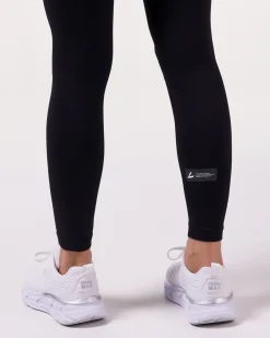 Silhouette Seamless Bra + Tights Black SET