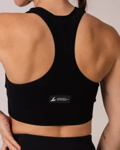 Silhouette Seamless Bra + Tights Black SET