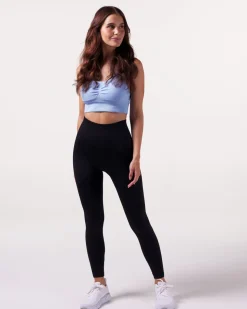 Silhouette Seamless Tights Black