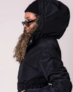 Ski Jacket + Salopette Pants Black SET