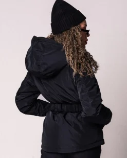 Ski Jacket + Salopette Pants Black SET