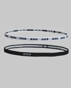Skinny Headband 2 Pack Black/White – One-Size