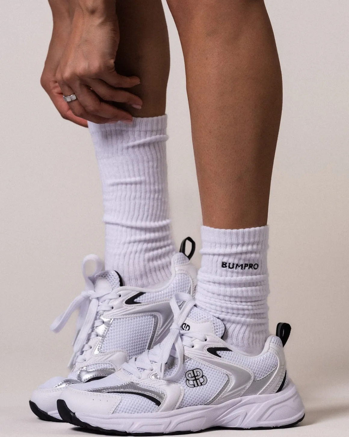 Slouch Sock White