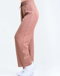 Soft Feel Pants Mole Brown