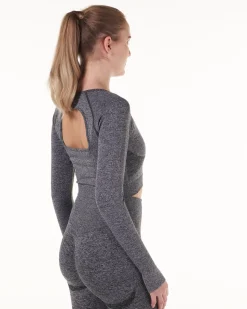 Solar Seamless Cropped LS Grey Marl