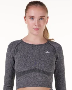 Solar Seamless Cropped LS Grey Marl