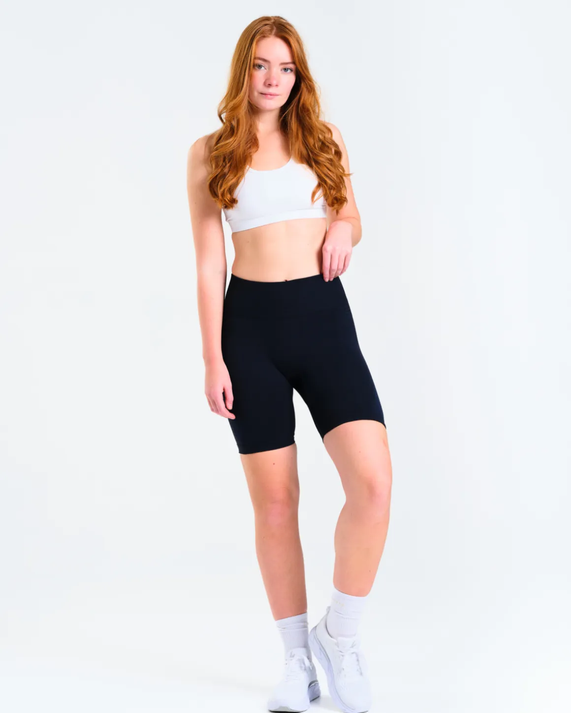 Solar Seamless Shorts Blue Navy