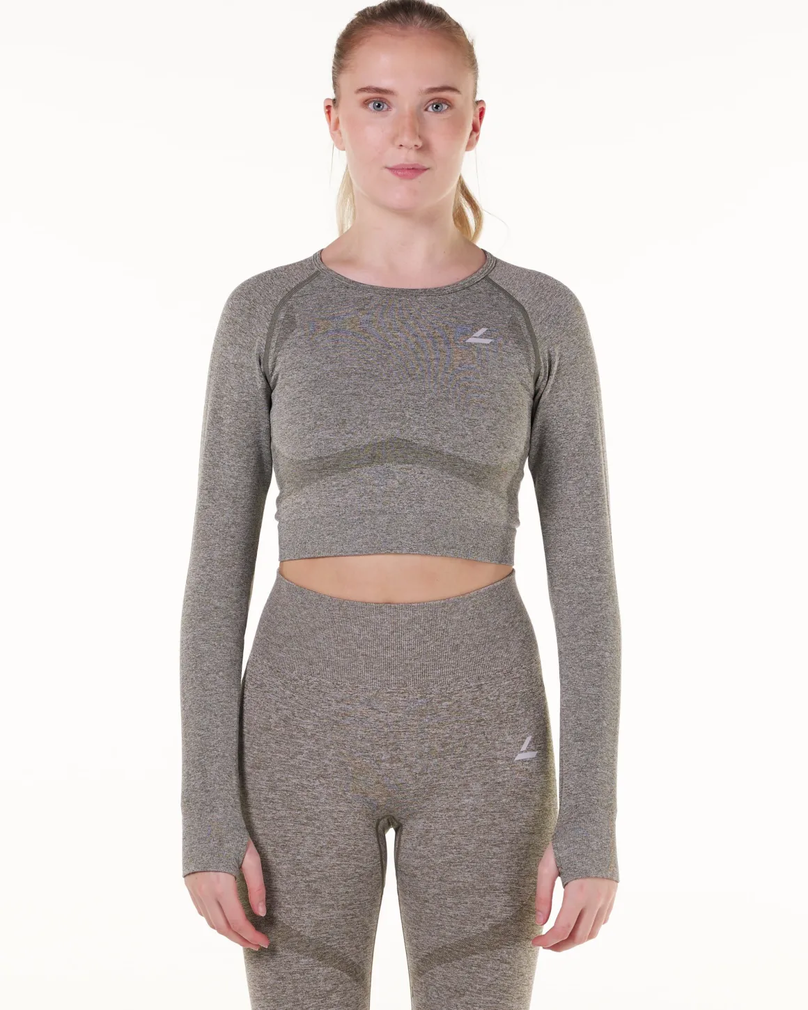 Solar Seamless Shorts Grey Marl 22