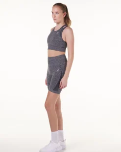 Solar Seamless Shorts Grey Marl 22