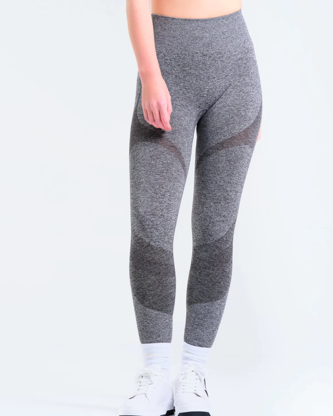 Solar Seamless Shorts Grey Marl 22