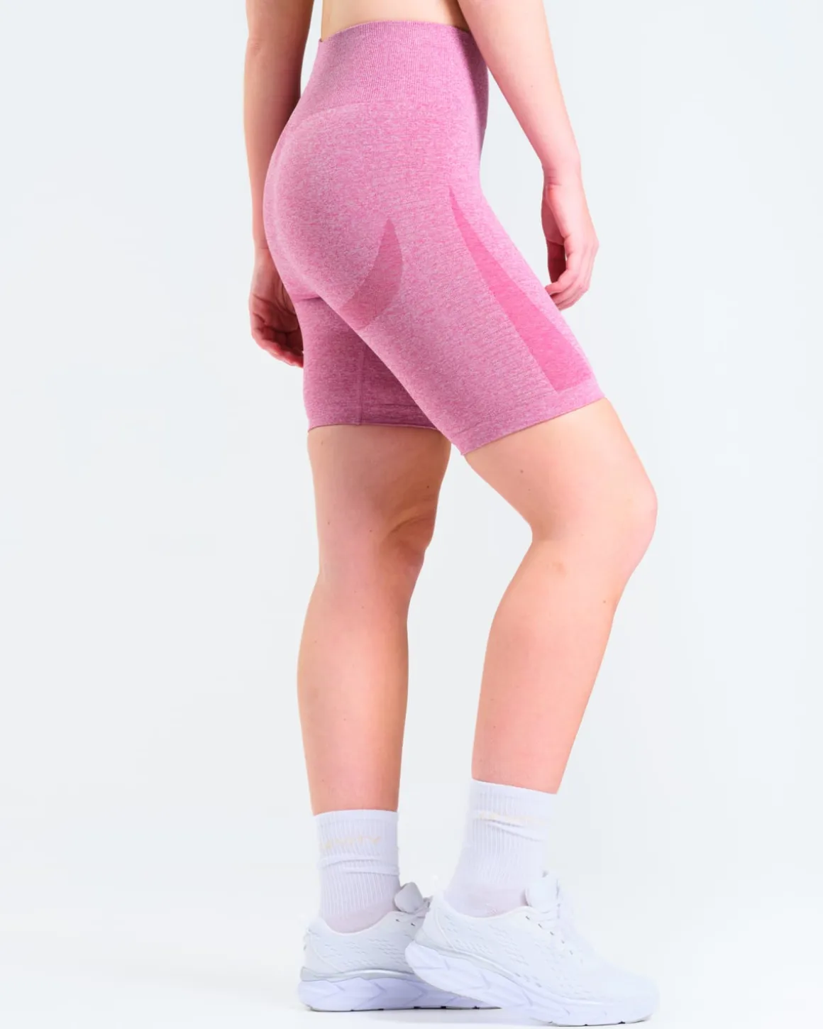 Solar Seamless Shorts Pink Violet Marl