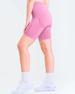 Solar Seamless Shorts Pink Violet Marl