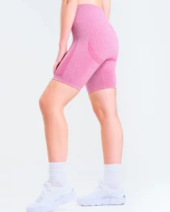 Solar Seamless Shorts Pink Violet Marl 2-PACK