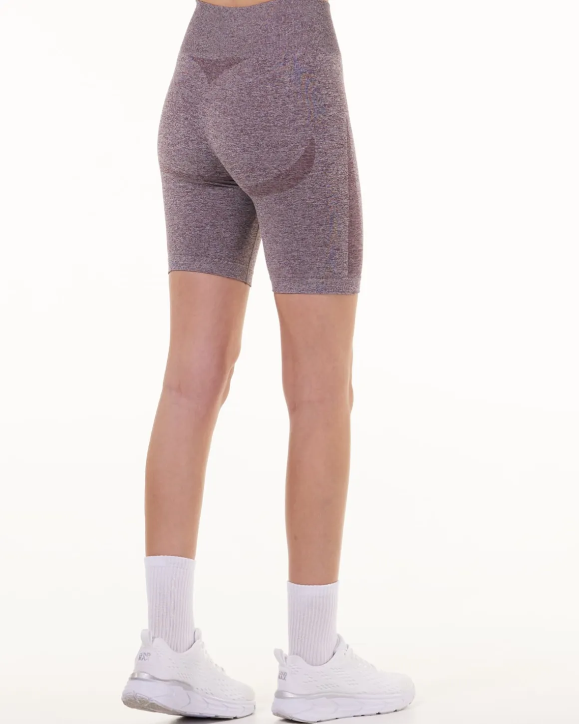 Solar Seamless Shorts Red Dusty Marl