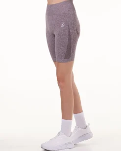 Solar Seamless Shorts Red Dusty Marl